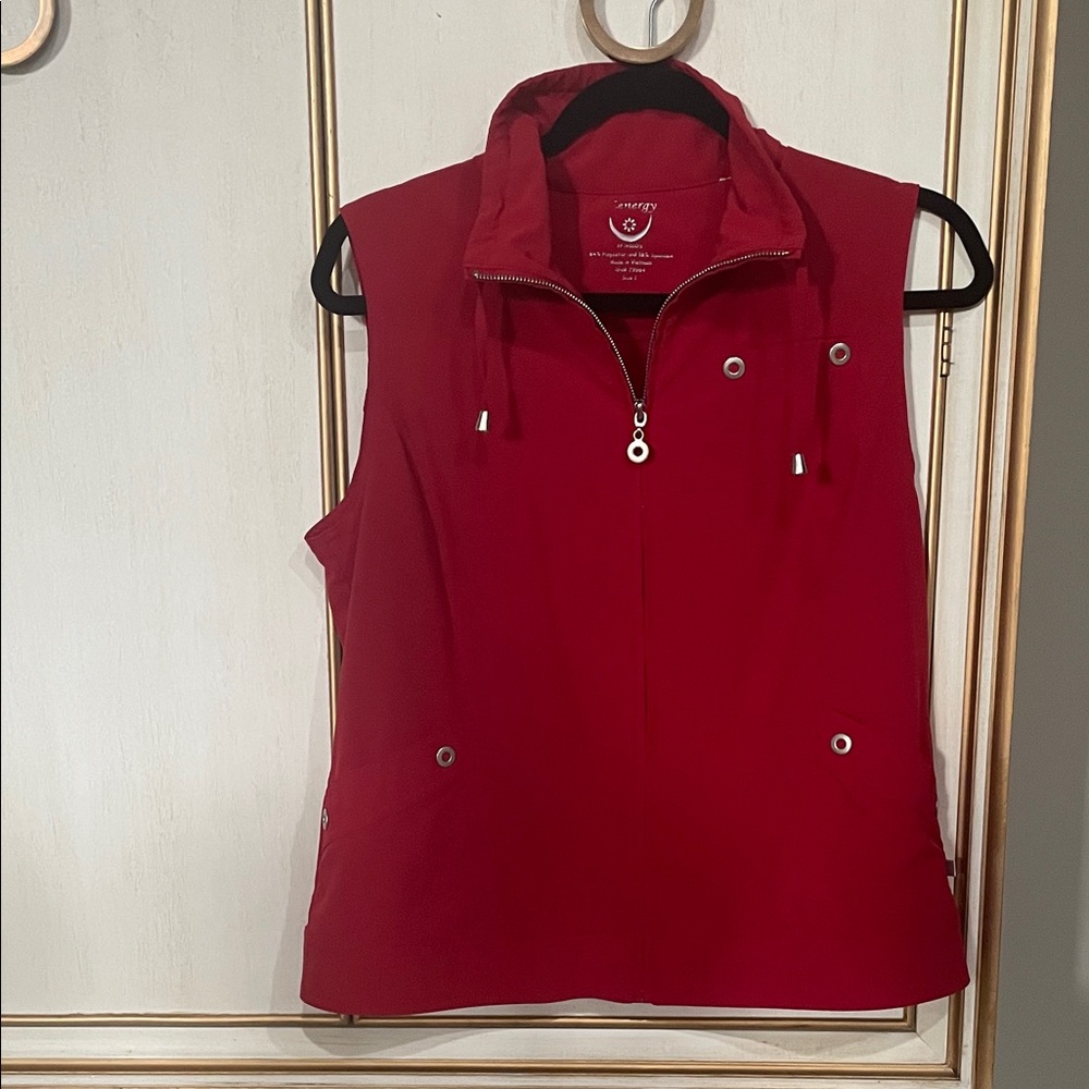 Chico's Vibrant Red Zenergy Vest